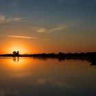 Sonnenaufgang am Fleesensee