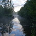 Sonnenaufgang am Fluss