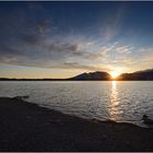 Sonnenaufgang am Forggensee