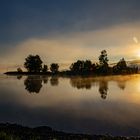 Sonnenaufgang am Forggensee..