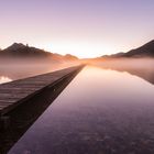 Sonnenaufgang am Fuschelsee