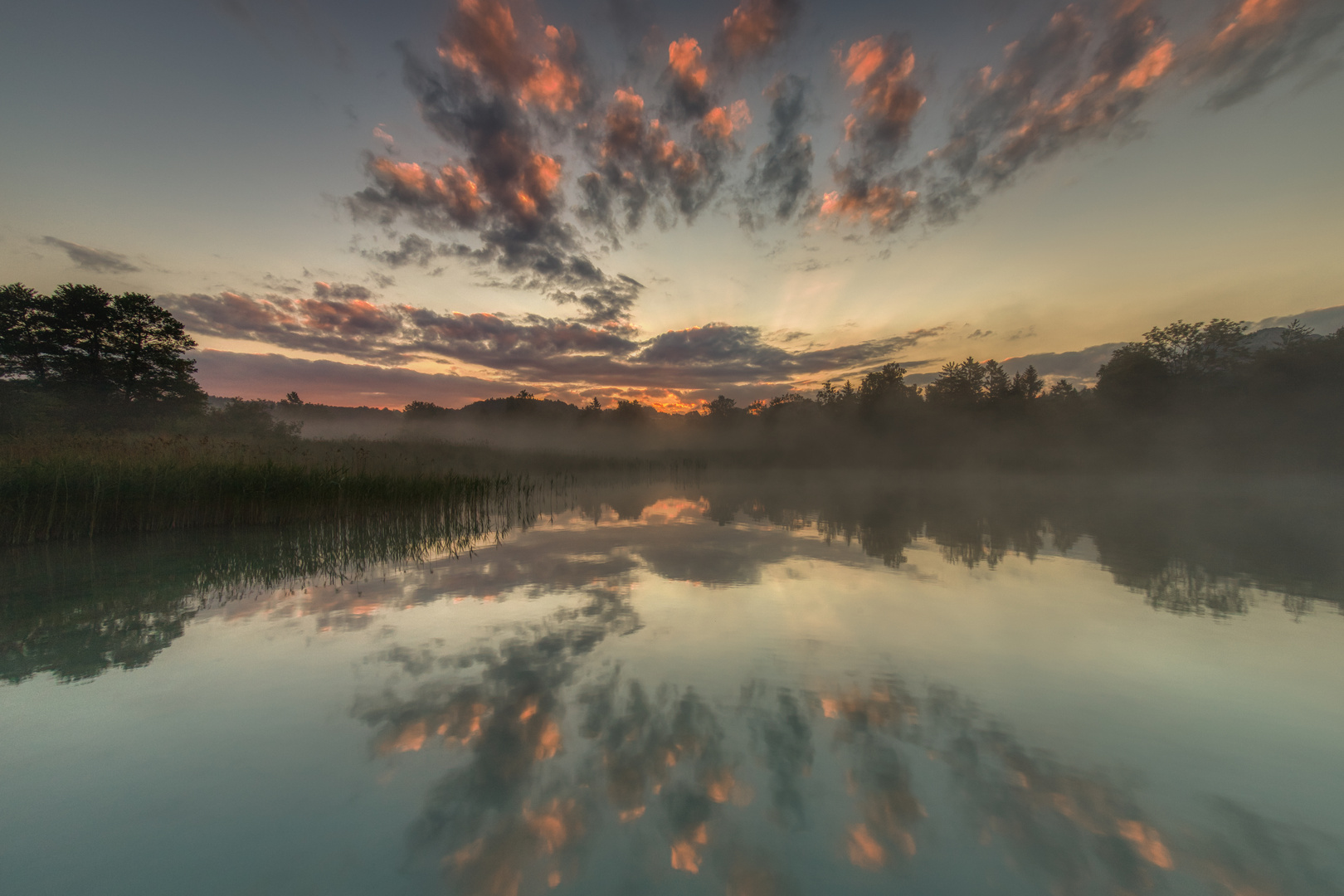 Sonnenaufgang am Fuschlsee 2