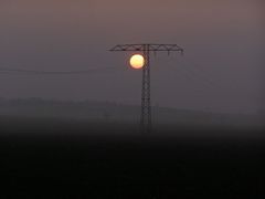 Sonnenaufgang am Fuße des Kyffhäusers