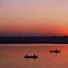 Sonnenaufgang am Ganges