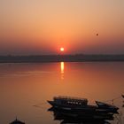 Sonnenaufgang am Ganges