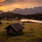 Sonnenaufgang am Geroldsee