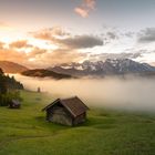 Sonnenaufgang am Geroldsee 