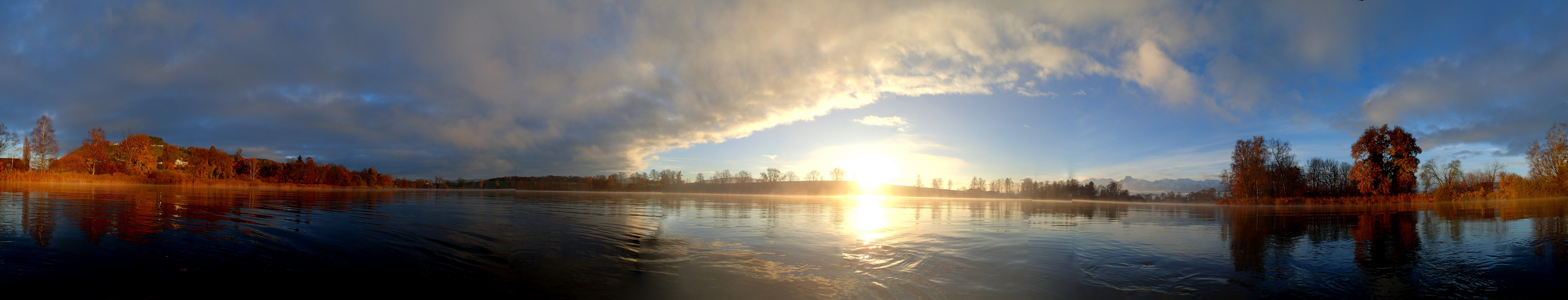 Sonnenaufgang am Gerzensee 