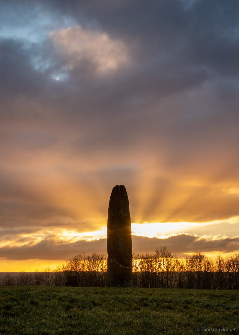 Sonnenaufgang am Gollenstein