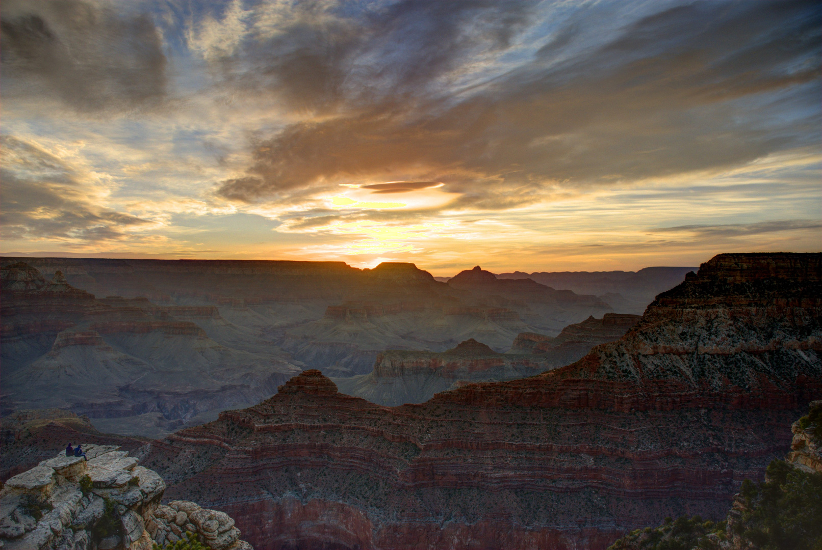 Sonnenaufgang am Grand Canyon