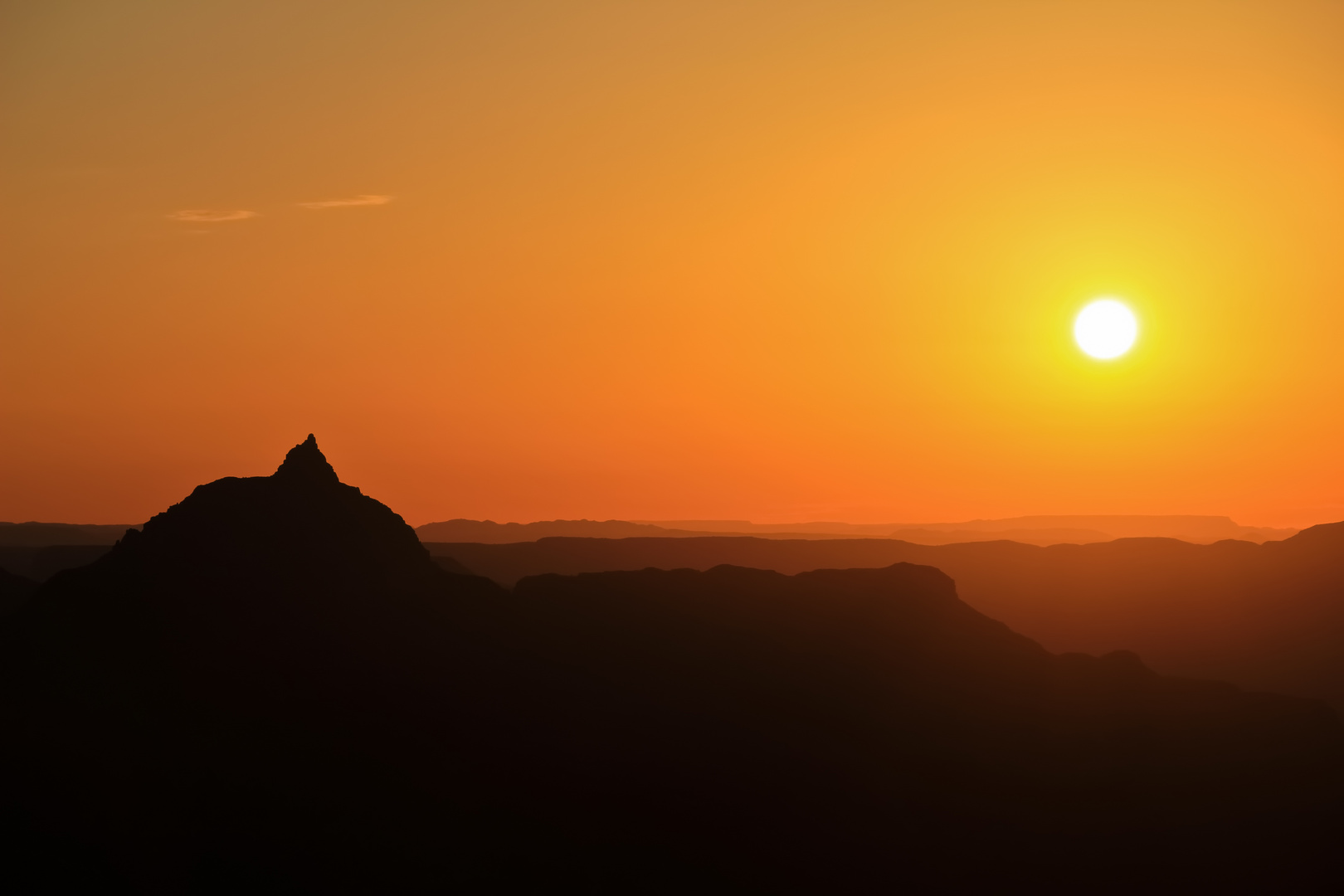 Sonnenaufgang am Grand Canyon