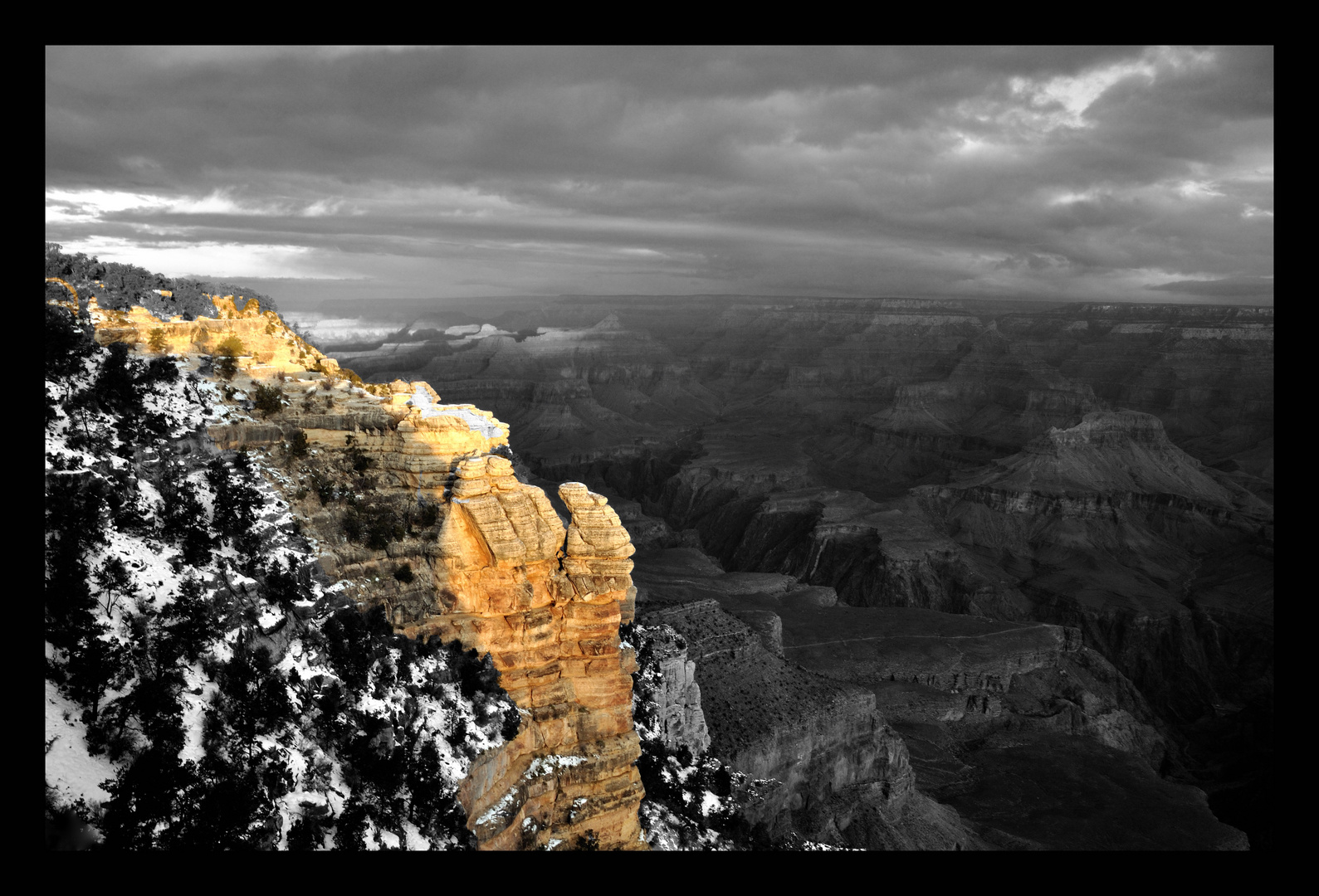 Sonnenaufgang am GrandCanyon