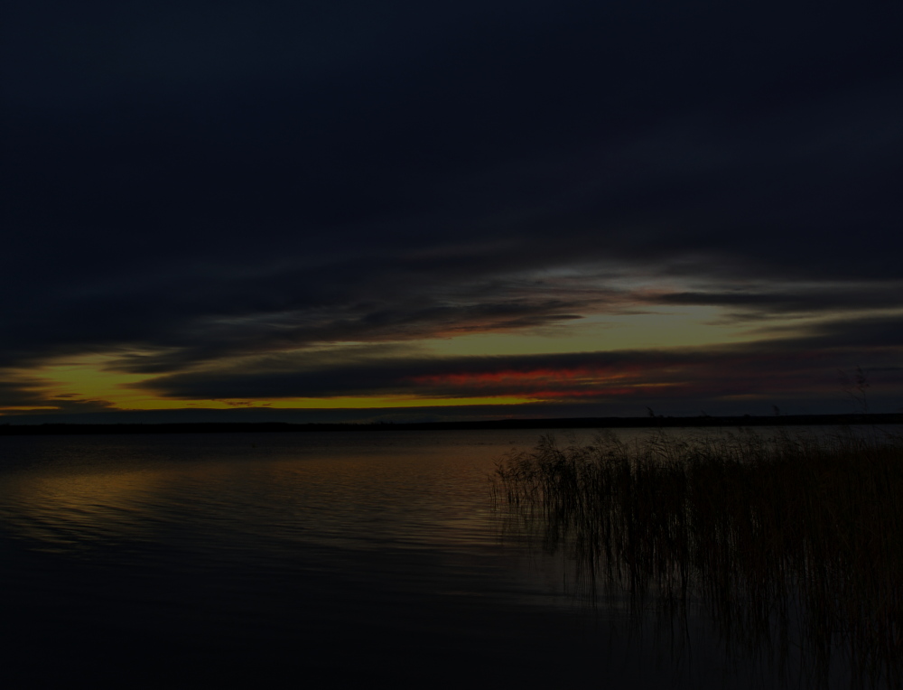 Sonnenaufgang am Gremminer See