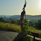 Sonnenaufgang am Grenzweg Deutschl. - Schhweiz