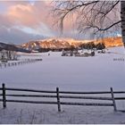 Sonnenaufgang am Großeck und Fanningberg....