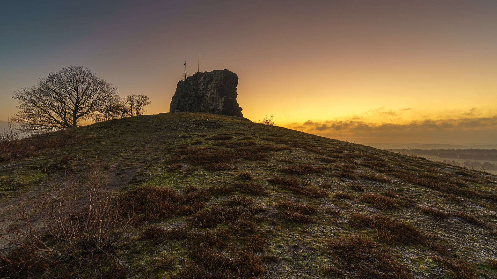 Sonnenaufgang am großen Gegenstein (1)