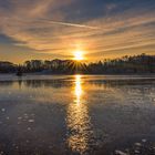 Sonnenaufgang am großen Segeberger See