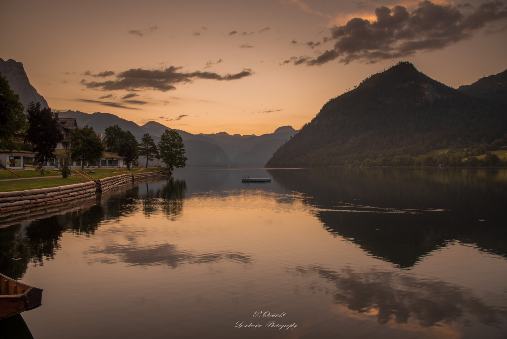 Sonnenaufgang am Grundlsee  