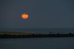 Sonnenaufgang am Guadiana