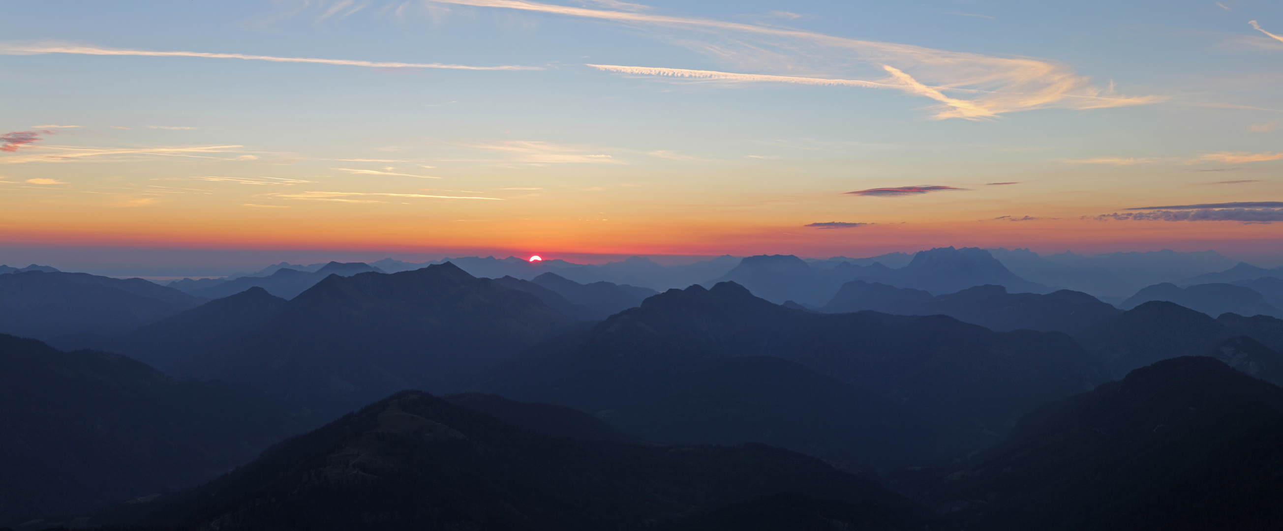 Sonnenaufgang am Guffert 2