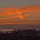 Sonnenaufgang am Haarstrang ....