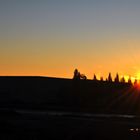 Sonnenaufgang am Hafen