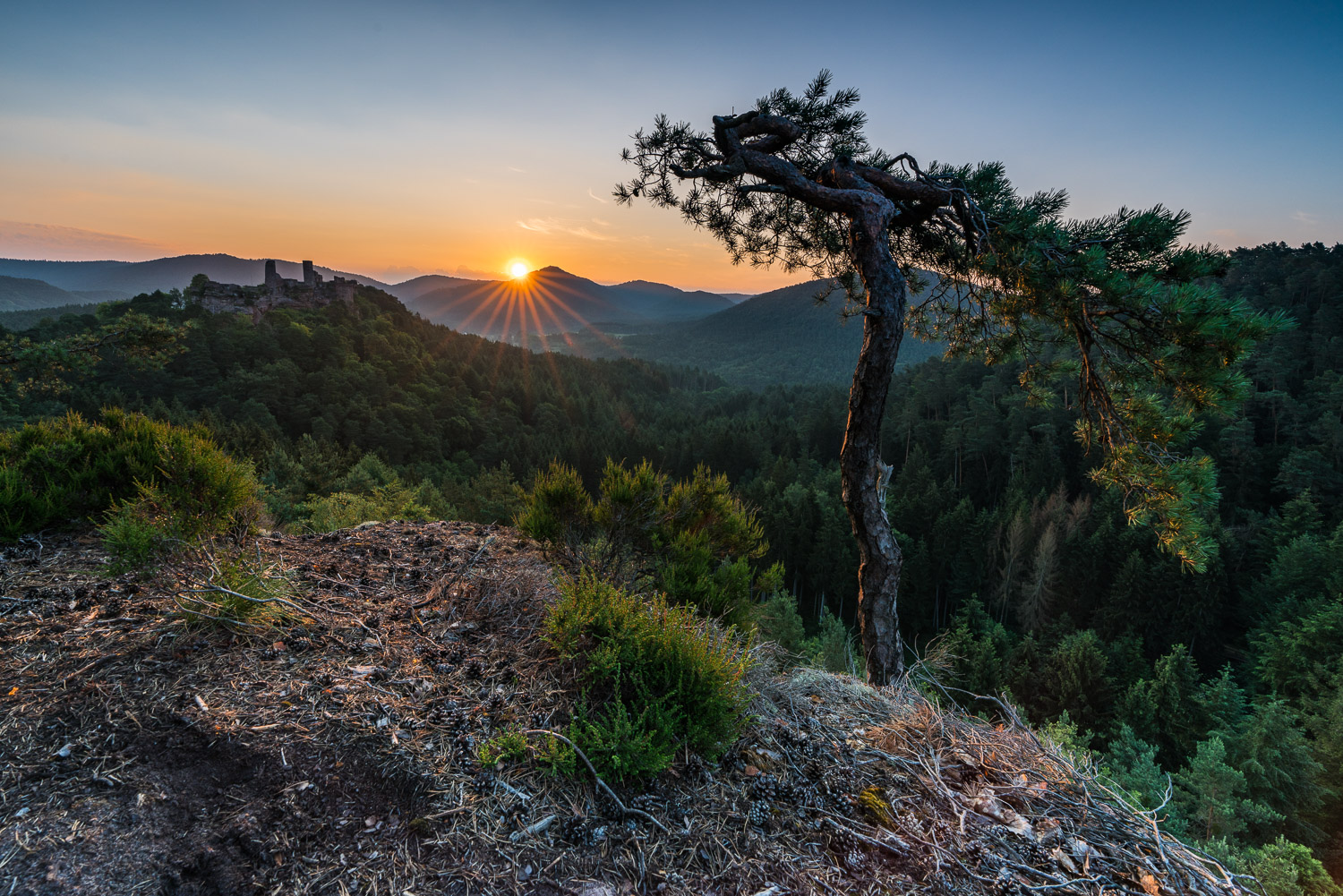 Sonnenaufgang am Haferfels