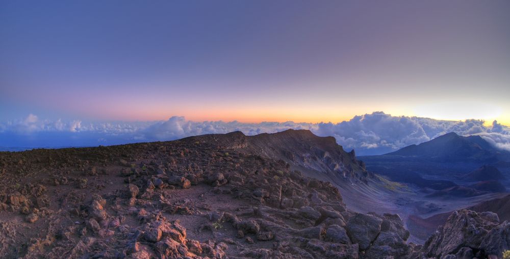 Sonnenaufgang am Haleakala