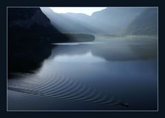 Sonnenaufgang am Hallstättersee