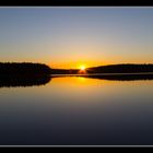 Sonnenaufgang am Hammarsjön