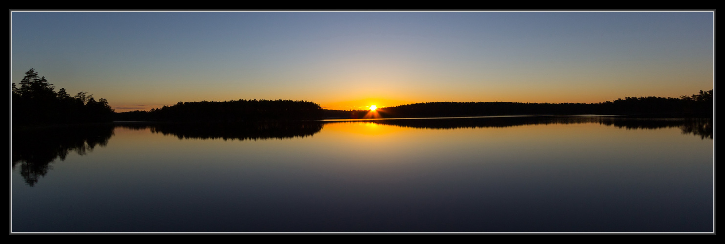 Sonnenaufgang am Hammarsjön