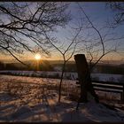 Sonnenaufgang am Hasenbahnhof