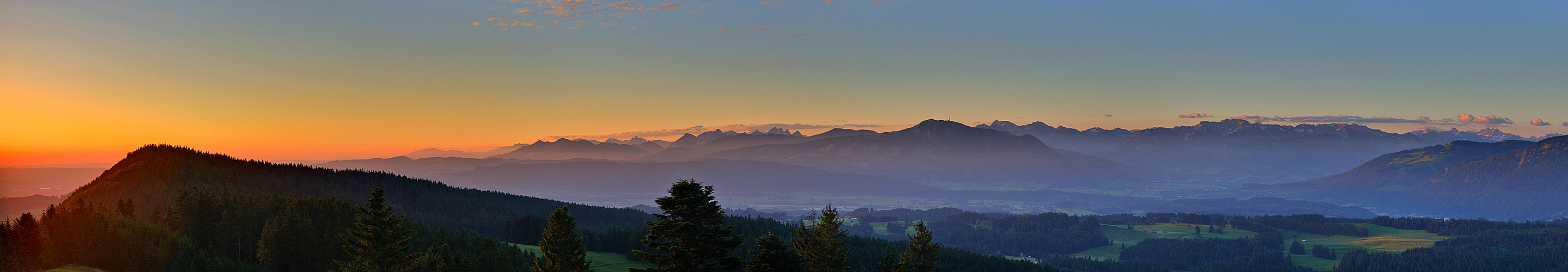 Sonnenaufgang am Hauchenberg