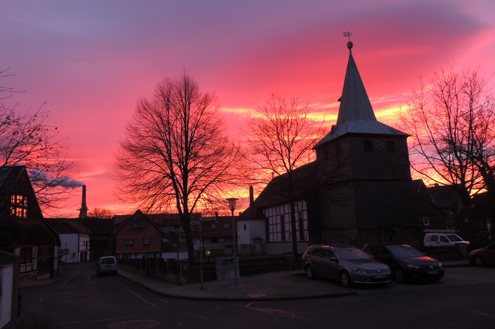 Sonnenaufgang am Heiligabend