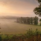 Sonnenaufgang am Heliandkreuz nördlich Emmendorf