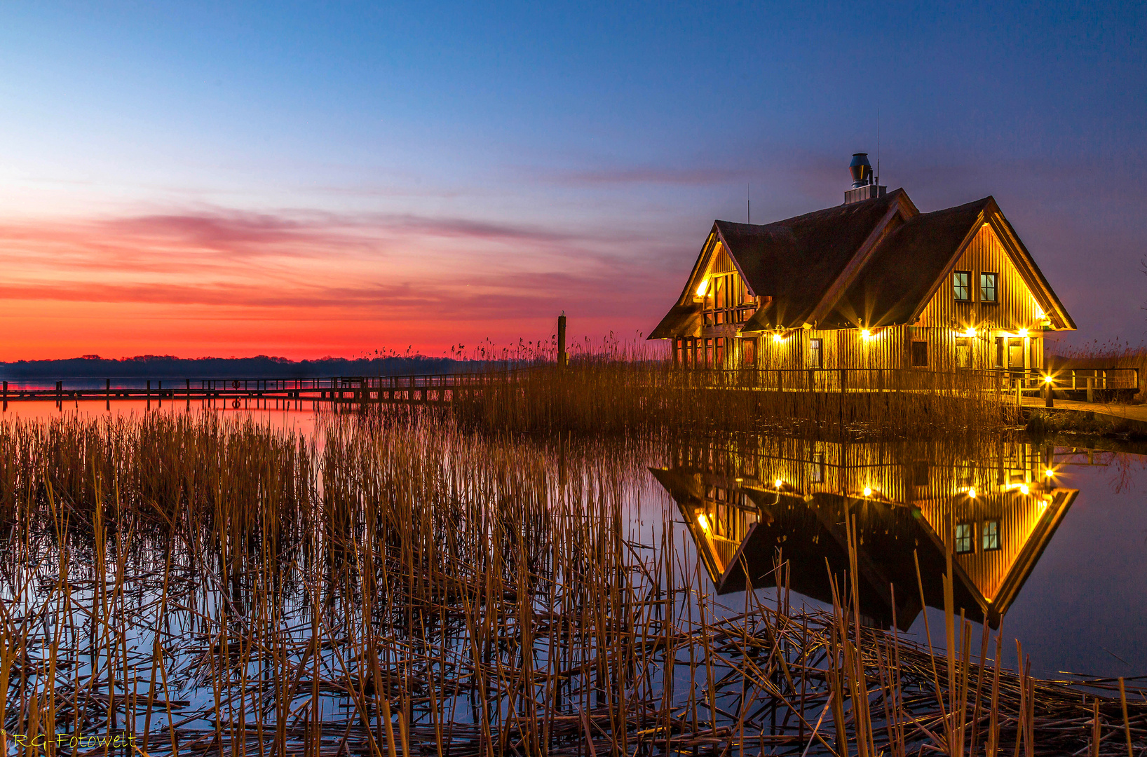 Sonnenaufgang am Hemmelsdorfer See