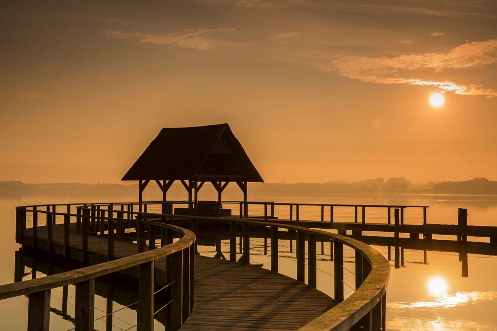 Sonnenaufgang am Hemmelsdorfer See