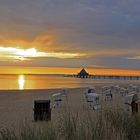 Sonnenaufgang am Heringsdorfer Strand