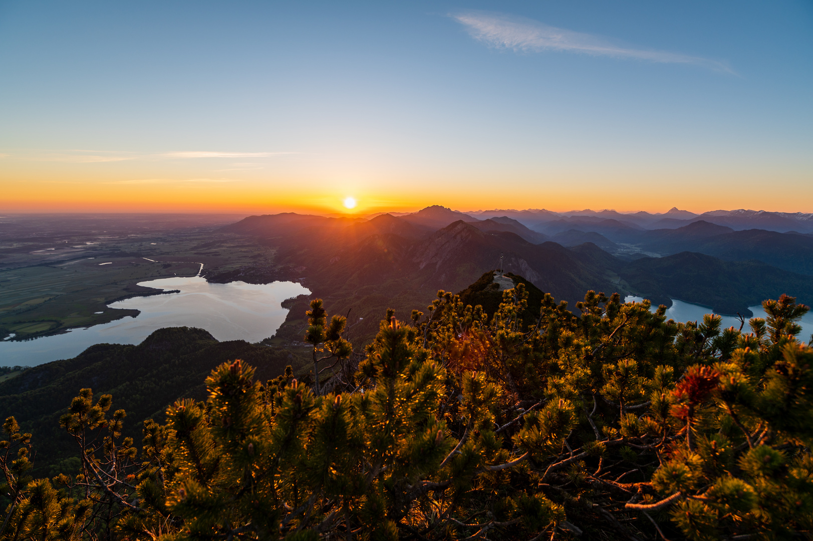 Sonnenaufgang am Herzogstand