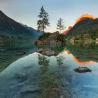 Sonnenaufgang am Hintersee