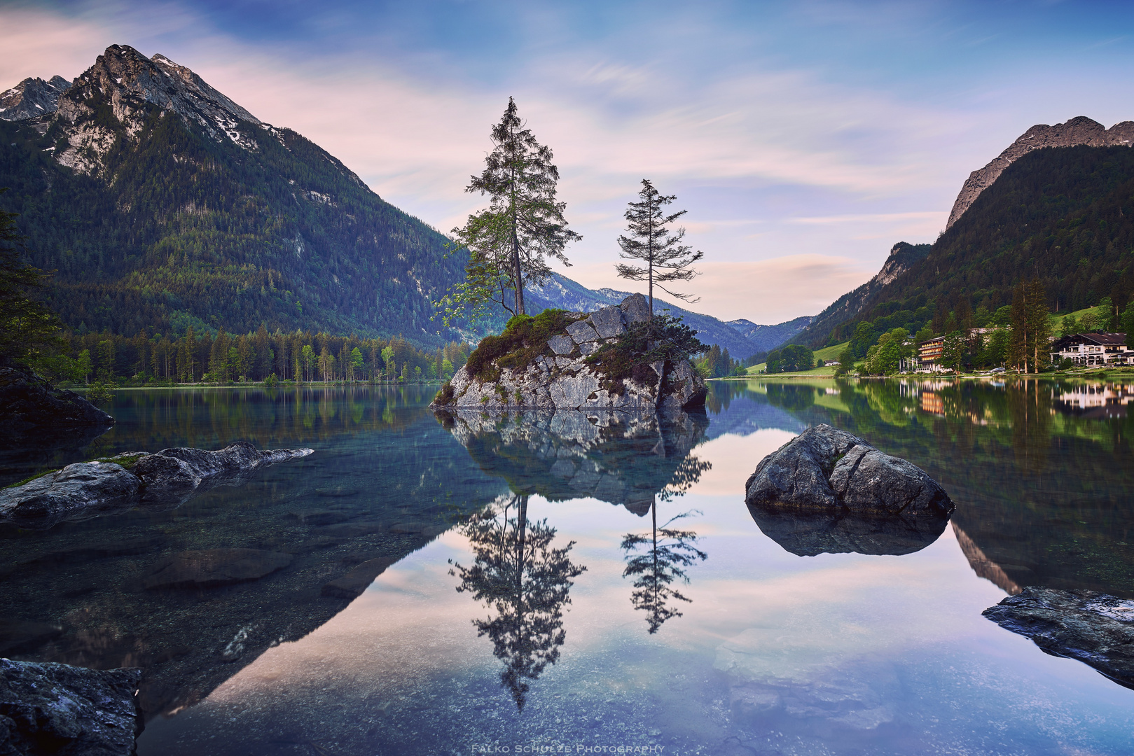 Sonnenaufgang am Hintersee