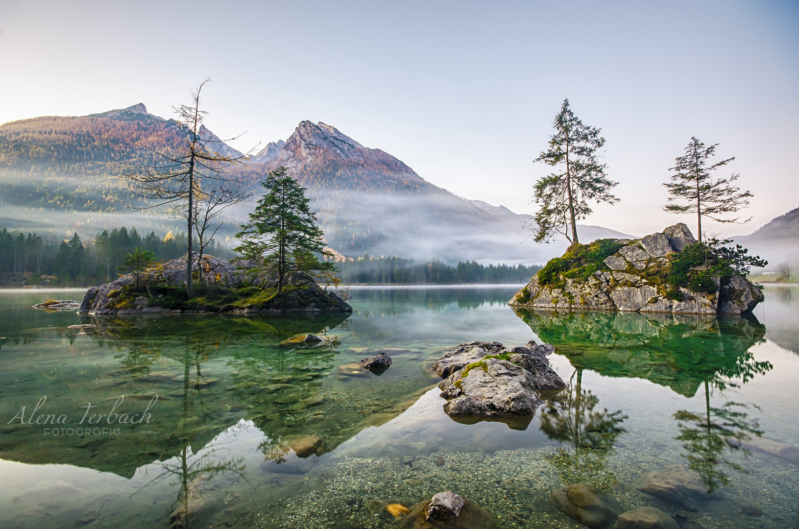 Sonnenaufgang am Hintersee