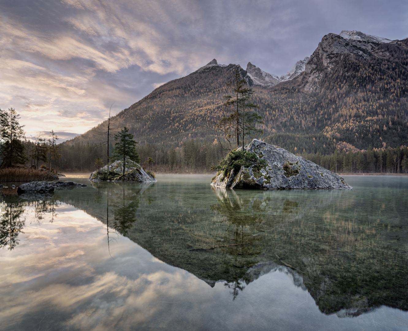 Sonnenaufgang am Hintersee