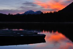 Sonnenaufgang am Hintersee