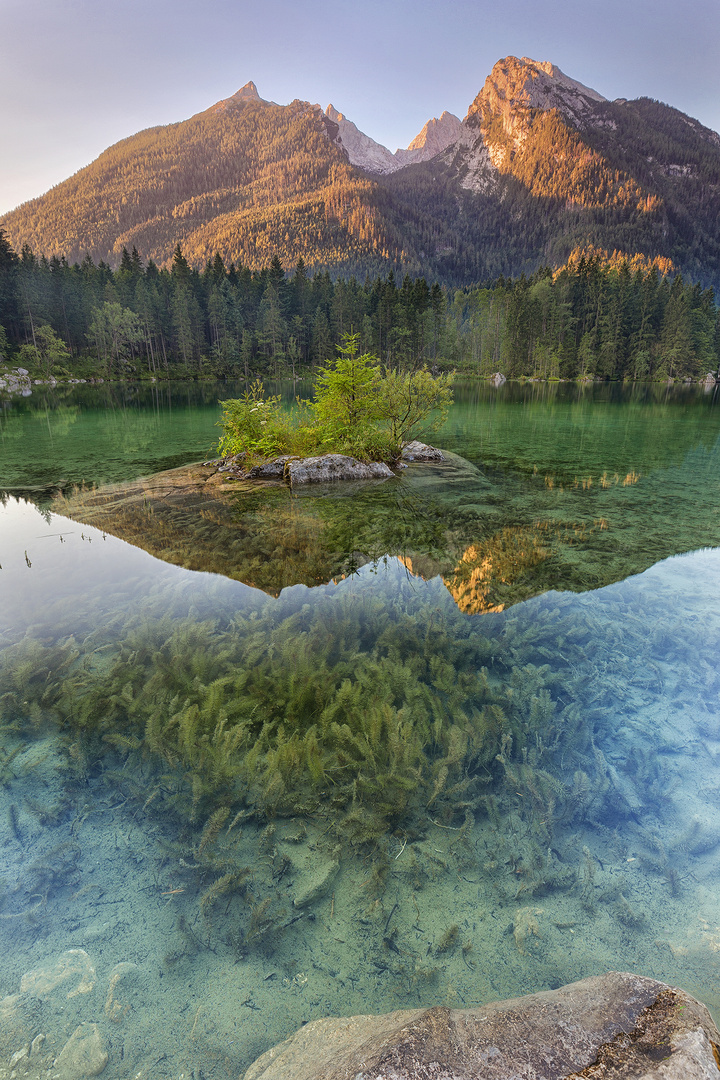 Sonnenaufgang am Hintersee