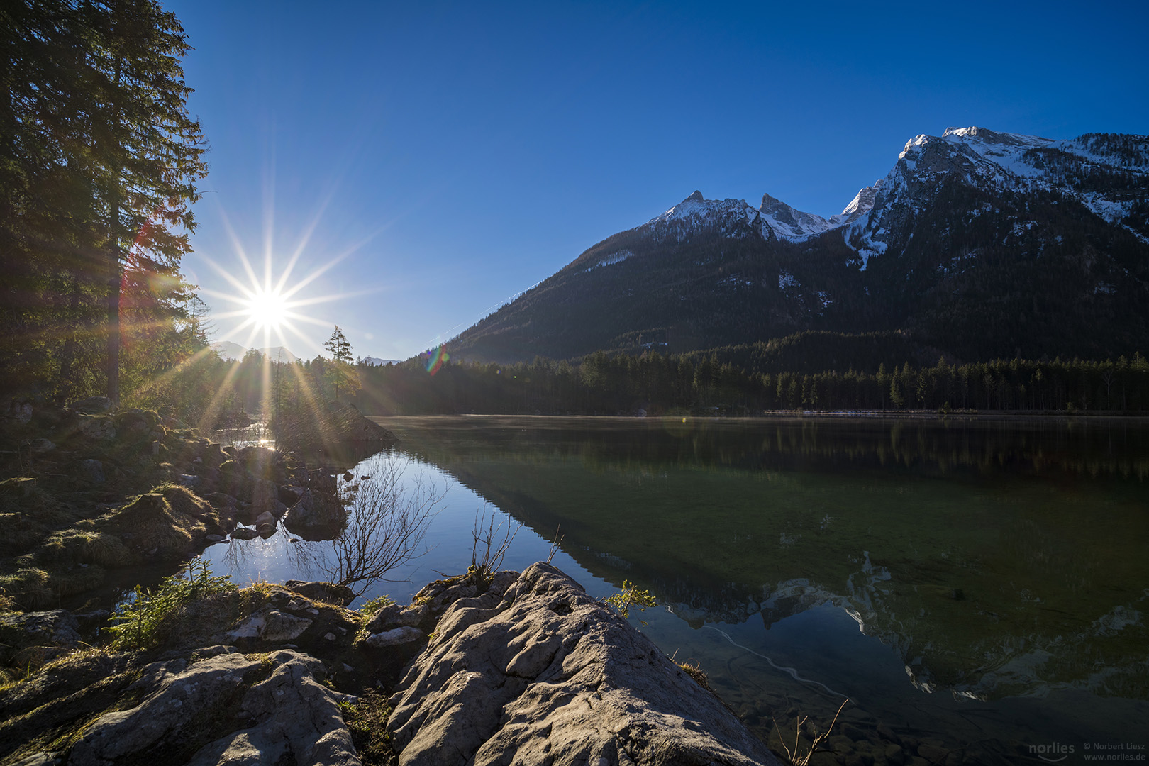 Sonnenaufgang am Hintersee