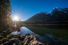 Sonnenaufgang am Hintersee