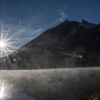 Sonnenaufgang am Hintersee/ Ramsau