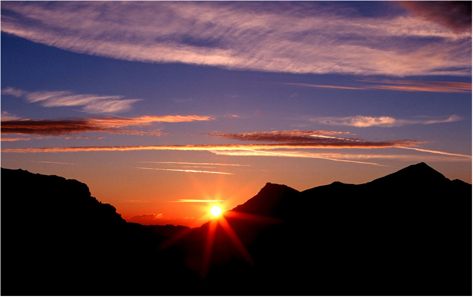 Sonnenaufgang am Hochtor