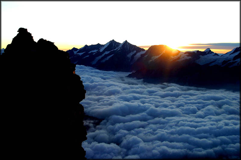 Sonnenaufgang am Hörnligrat / Matterhorn